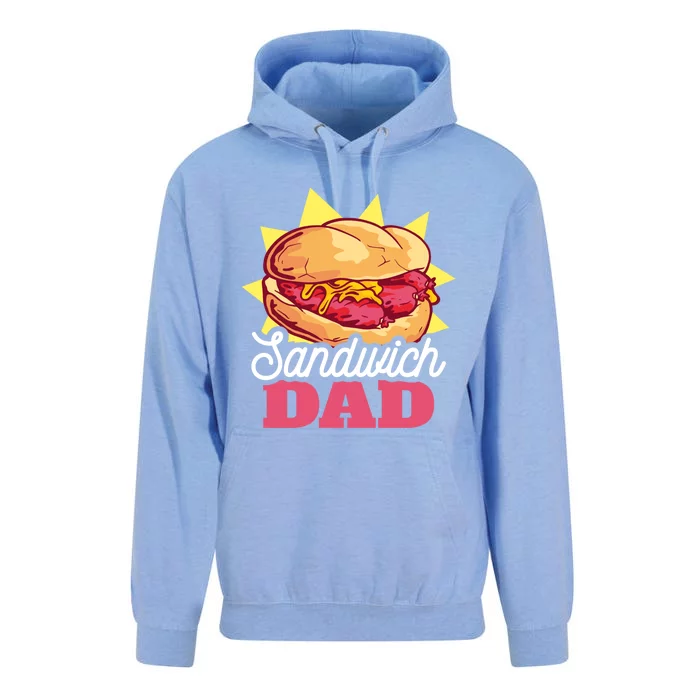 Sandwich Dad For Father's Day Gift Unisex Surf Hoodie