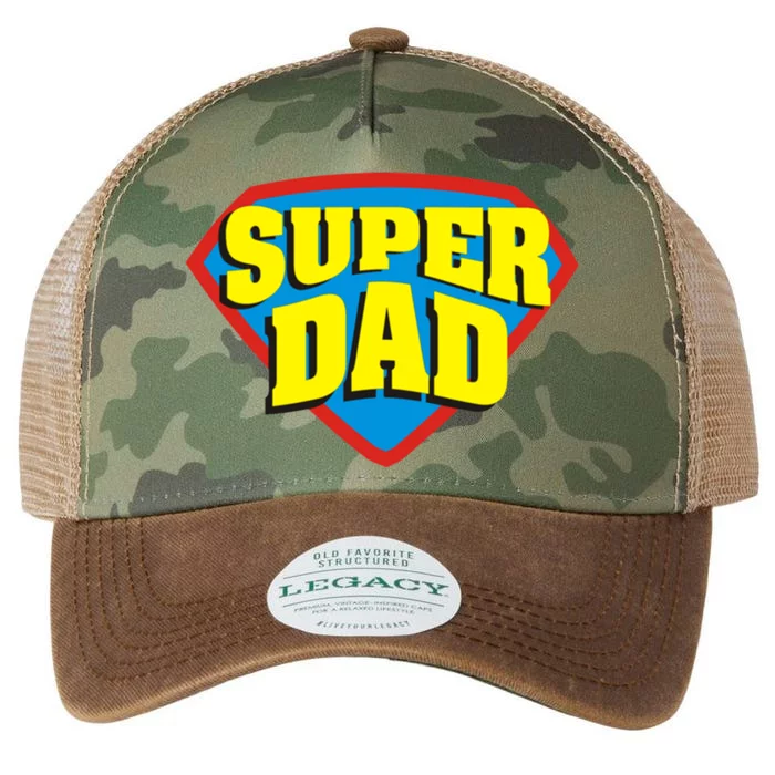 Super Dad Father's Day Gift Legacy Tie Dye Trucker Hat