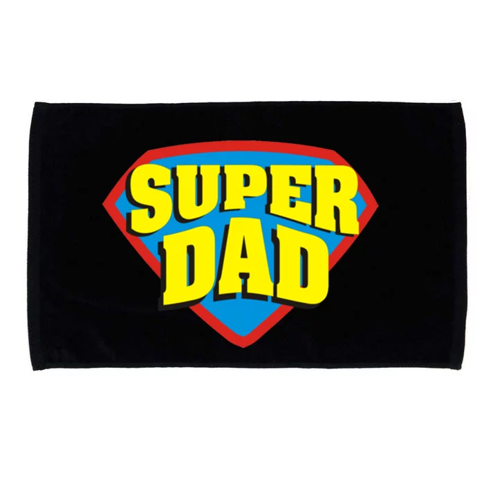 Super Dad Father's Day Gift Microfiber Hand Towel