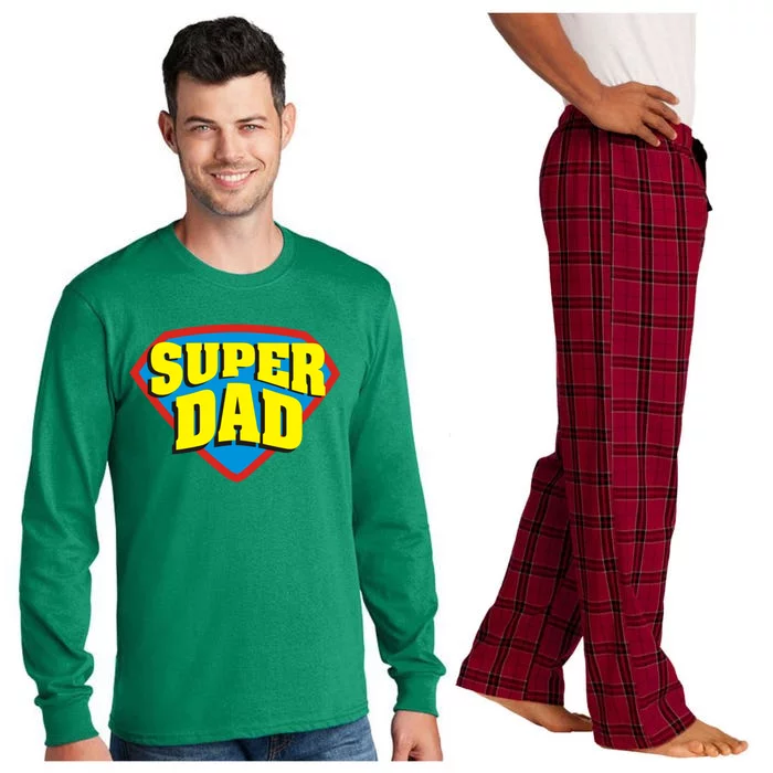 Super Dad Father's Day Gift Long Sleeve Pajama Set