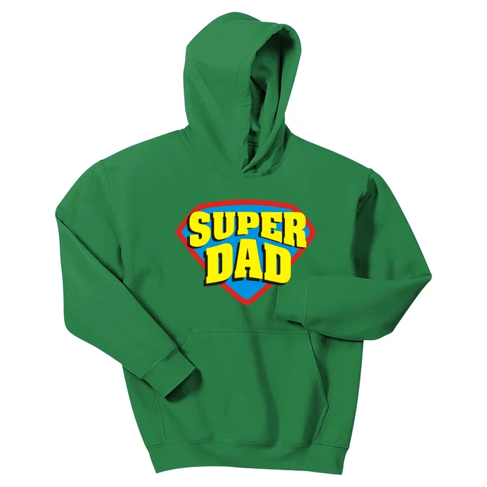 Super Dad Father's Day Gift Kids Hoodie