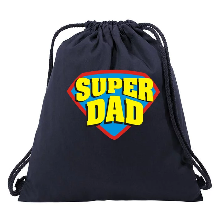 Super Dad Father's Day Gift Drawstring Bag