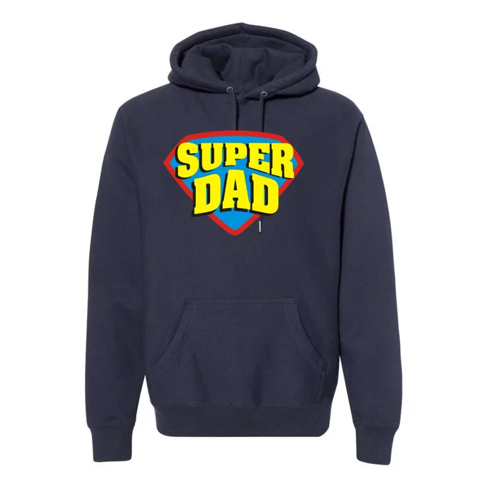 Super Dad Father's Day Gift Premium Hoodie