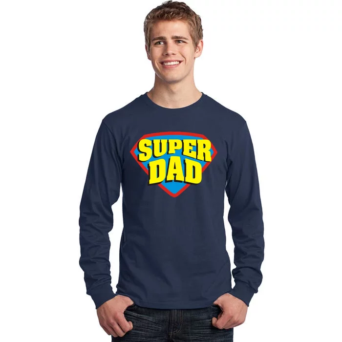 Super Dad Father's Day Gift Tall Long Sleeve T-Shirt