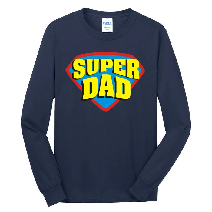 Super Dad Father's Day Gift Tall Long Sleeve T-Shirt