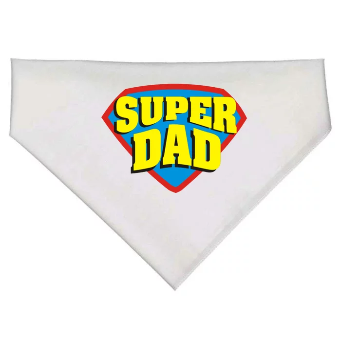 Super Dad Father's Day Gift USA-Made Doggie Bandana