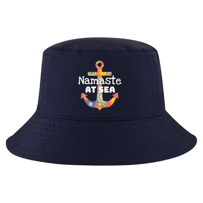 Sea Day Family Ship Cruise Vacation Namaste At Sea Gift Cool Comfort Performance Bucket Hat