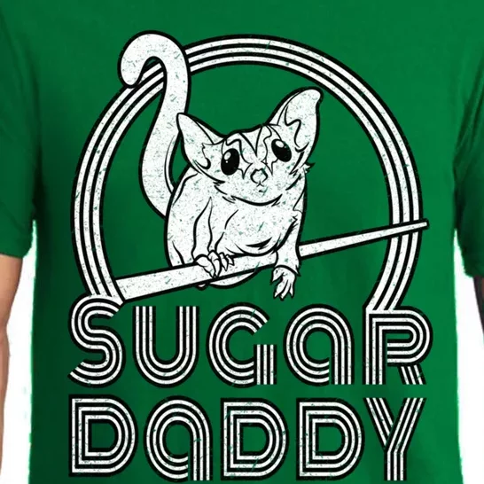 Sugar Daddy Funny Sugar Glider Gift For Sugar Glider Dads Gift Pajama Set