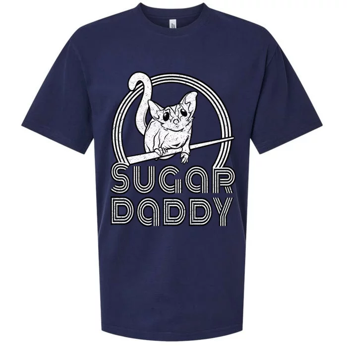 Sugar Daddy Funny Sugar Glider Gift For Sugar Glider Dads Gift Sueded Cloud Jersey T-Shirt