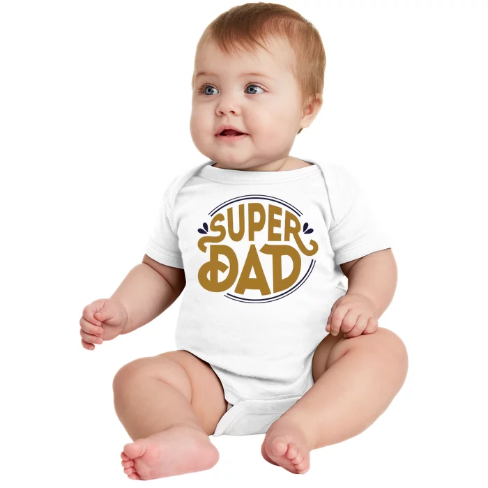 Super Dad Fathers Day Special Baby Bodysuit