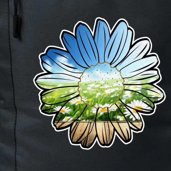 Summer Daisy Field Daily Commute Backpack