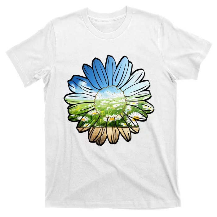 Summer Daisy Field T-Shirt