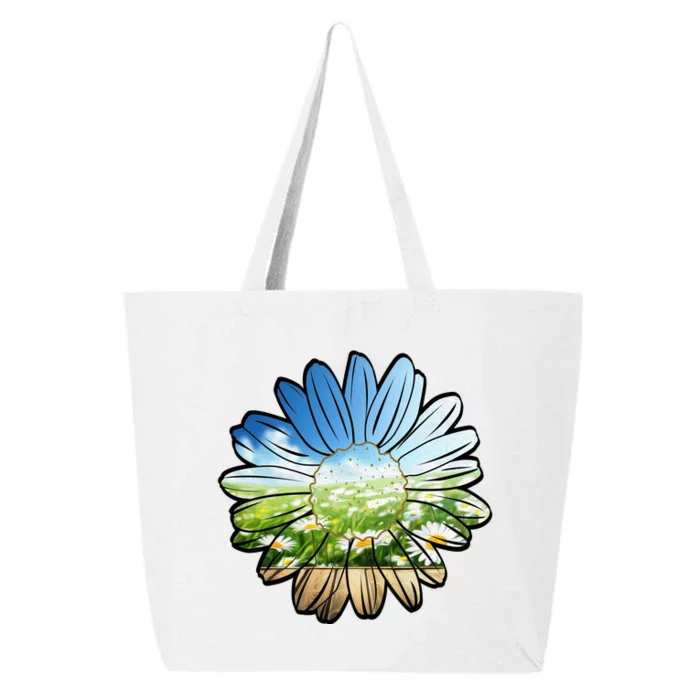 Summer Daisy Field 25L Jumbo Tote