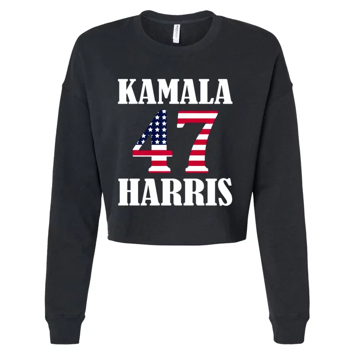 Standard Design Featuring Kamala 47 Hariis Cropped Pullover Crew