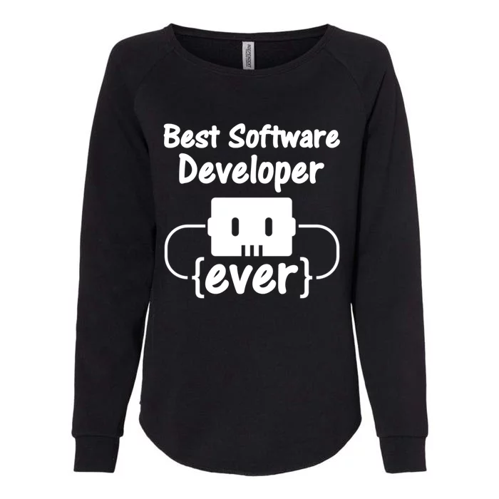 Software Developer For Coder And Software Engineer Gift Womens California Wash Sweatshirt