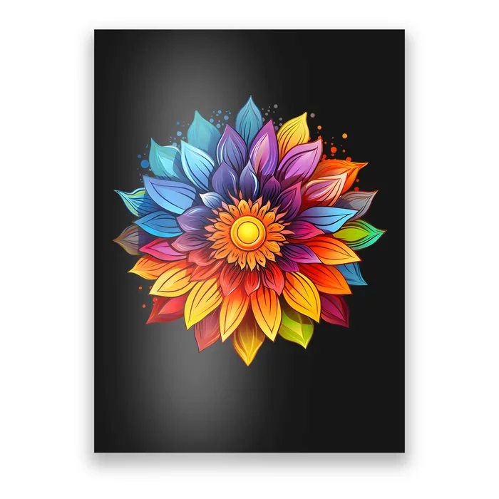 Sunflower Design For Women Men Flower Graphic Poster