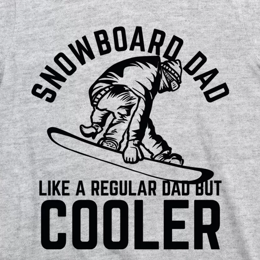 Snowboard Dad Father And Son Matching T-Shirt