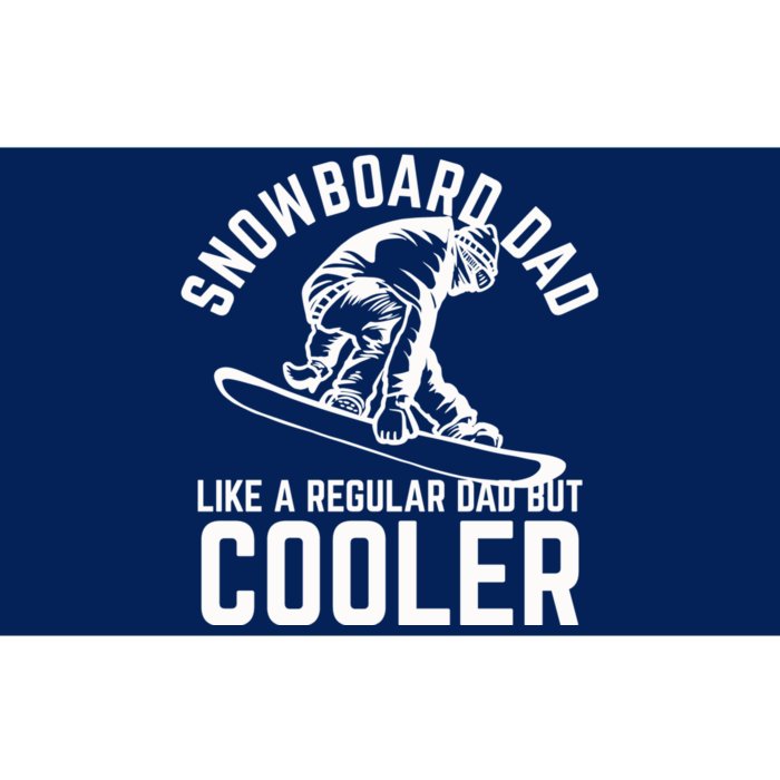 Snowboard Dad Father And Son Matching Bumper Sticker