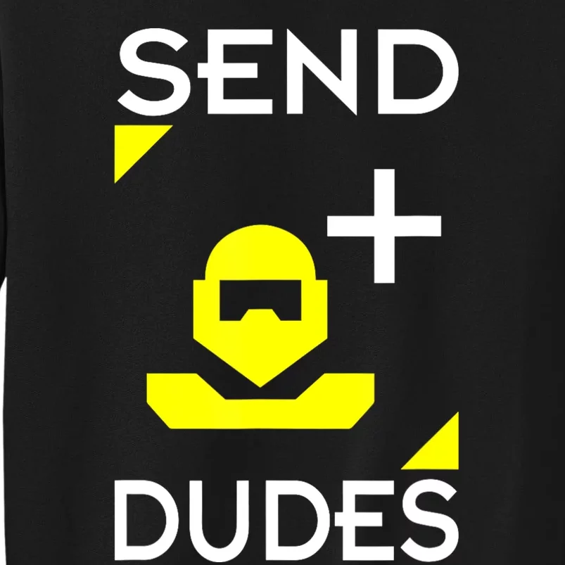 Send Dudes Funny Gamer Meme Sweatshirt