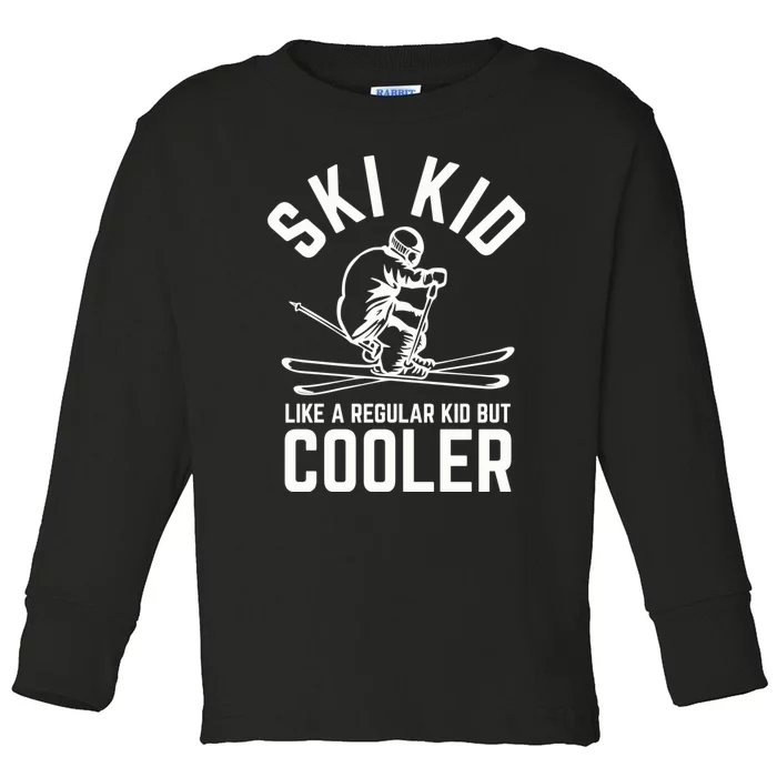 Snowboard Dad Father And Son Matching Toddler Long Sleeve Shirt