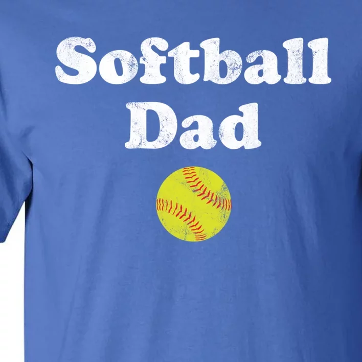 Softball Dad Gift Tall T-Shirt