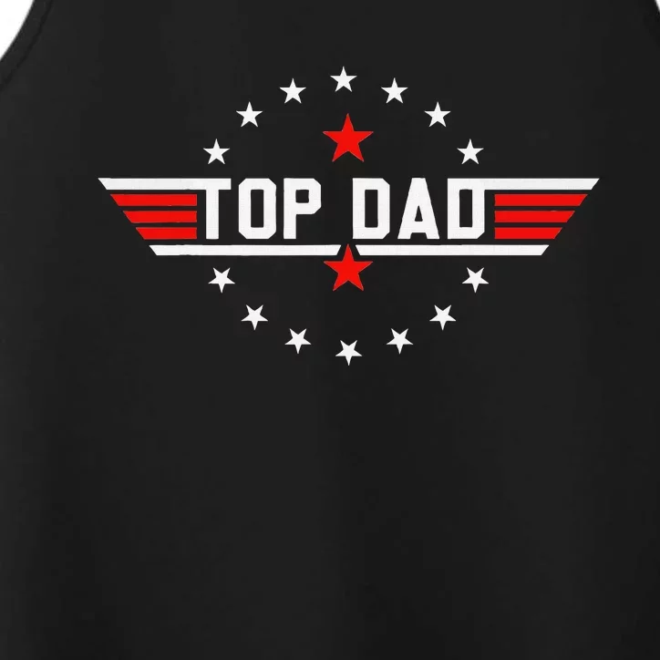 Special Dad Gift From Grandkids Son Daughter Performance Tank