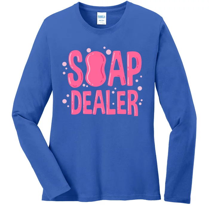 Soap Dealer Gift Soap Maker Handmade Soap Making Soapmaking Gift Ladies Long Sleeve Shirt