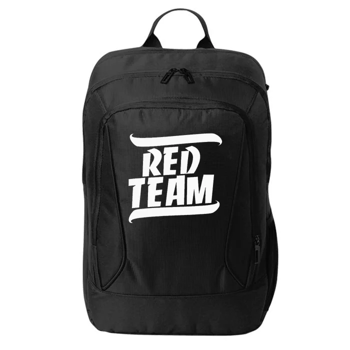 Sports Day Game Day Group Team Colors School Red Team City Backpack