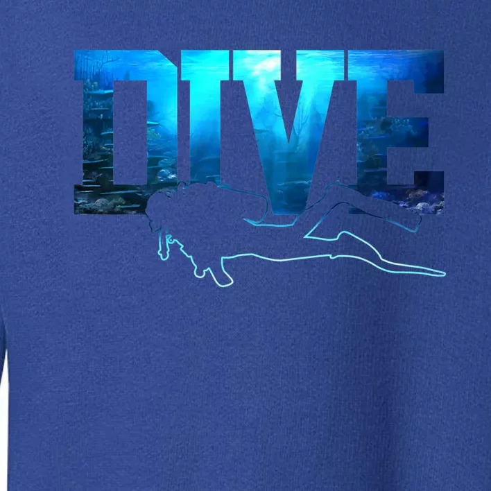 Scuba Diving Gift Dive Ocean Scuba Diver Gift Toddler Sweatshirt