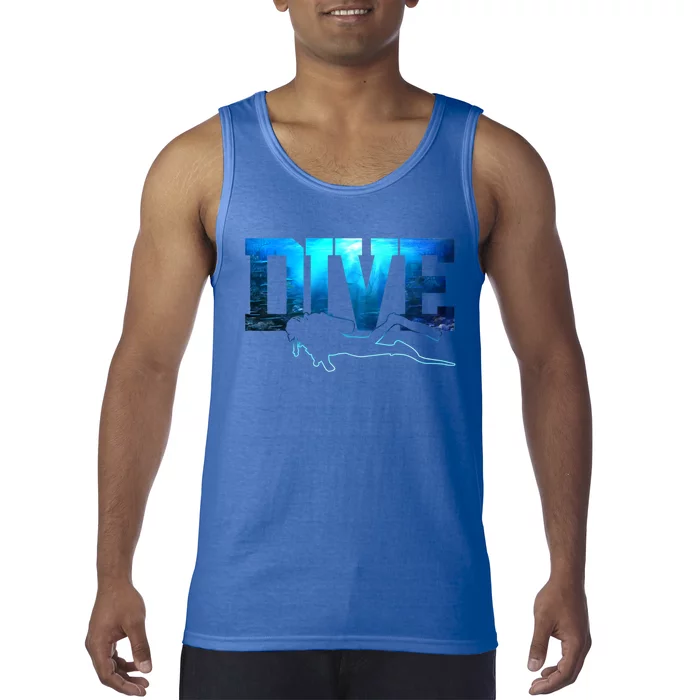 Scuba Diving Gift Dive Ocean Scuba Diver Gift Tank Top