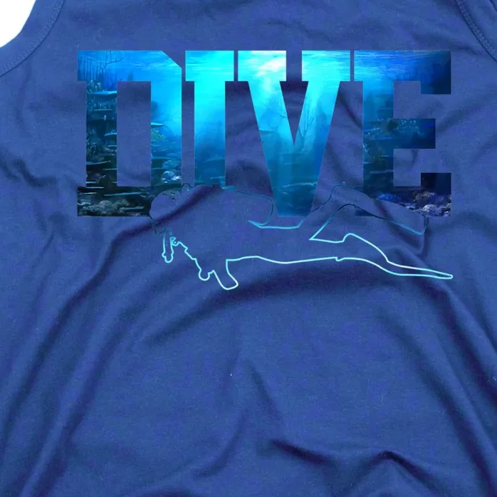 Scuba Diving Gift Dive Ocean Scuba Diver Gift Tank Top