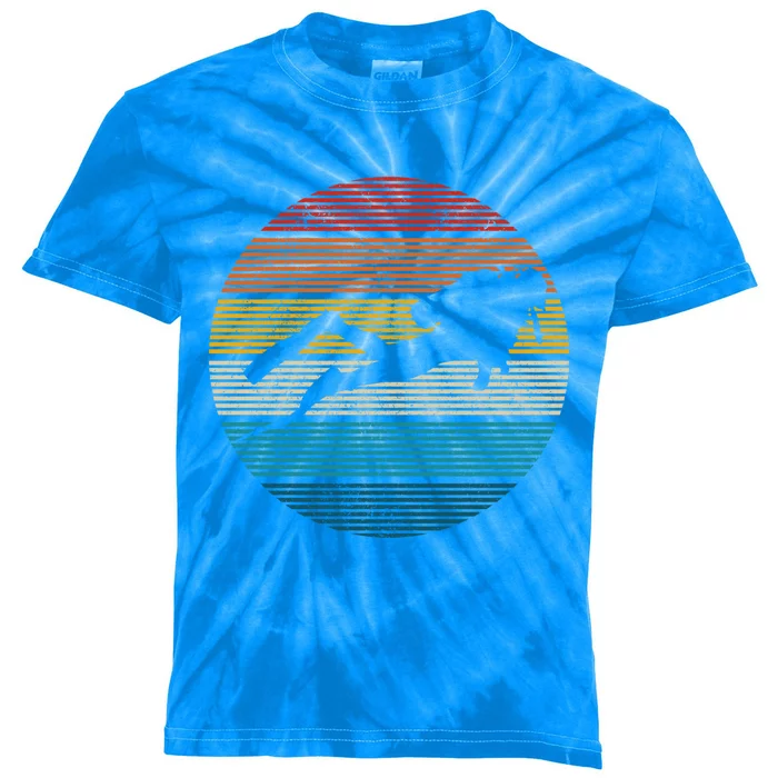 Scuba Diving Great Gift Vintage Retro Ocean Scuba Diver Gift Cute Gift Kids Tie-Dye T-Shirt