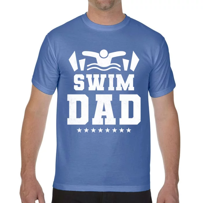 Swim Dad Gift Comfort Colors T-Shirt