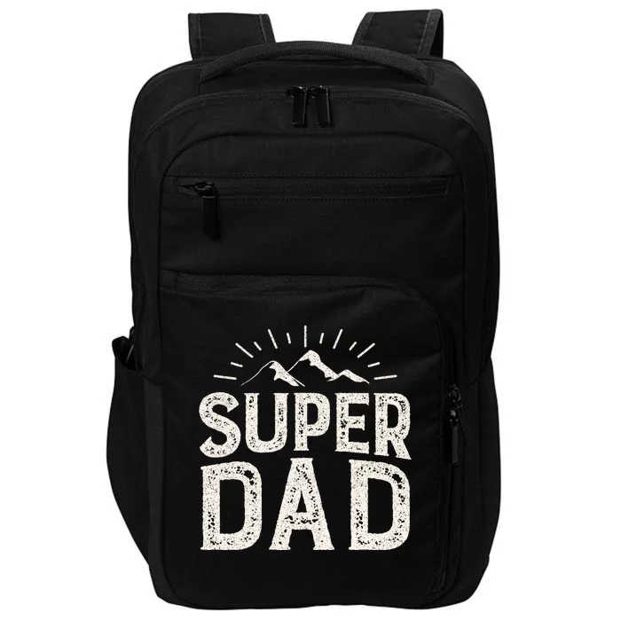 Super Dad Gift For Father's Day Impact Tech Backpack