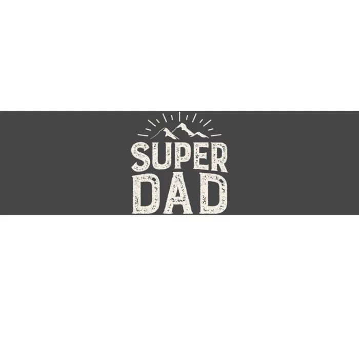 Super Dad Gift For Father's Day Bumper Sticker