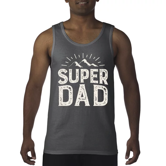 Super Dad Gift For Father's Day Tank Top