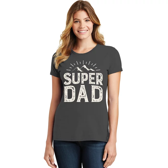 Super Dad Gift For Father's Day Women's T-Shirt