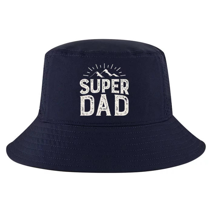 Super Dad Gift For Father's Day Cool Comfort Performance Bucket Hat