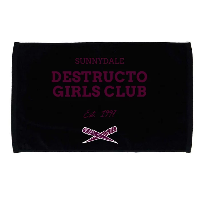 Sunnydale Destructo Girls Club Btvs Microfiber Hand Towel