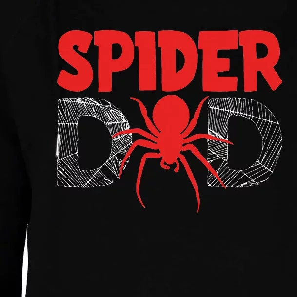 Spider Dad Gift Idea for Spider Enthusiasts Womens Funnel Neck Pullover Hood