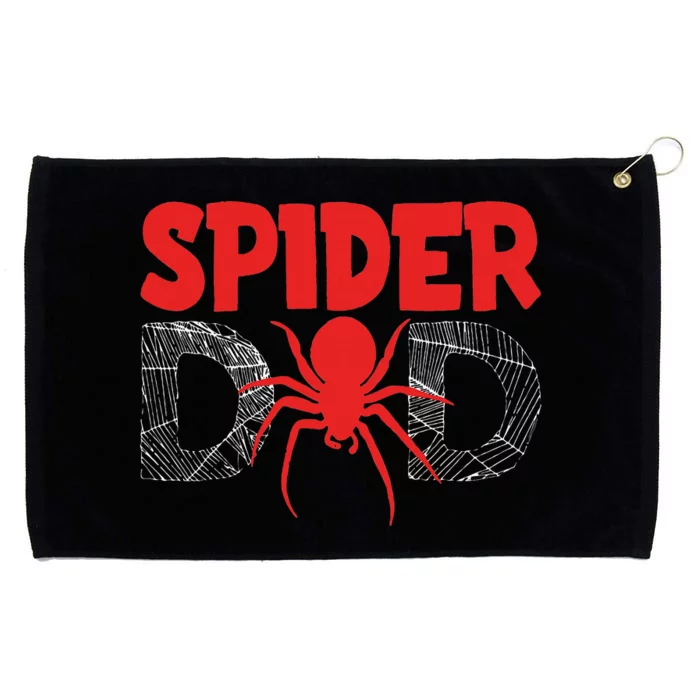 Spider Dad Gift Idea for Spider Enthusiasts Grommeted Golf Towel