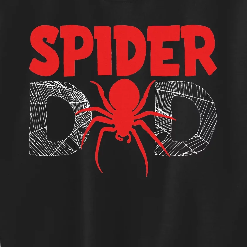 Spider Dad Gift Idea for Spider Enthusiasts Kids Sweatshirt