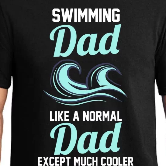 Swimming Dad Gift Pajama Set