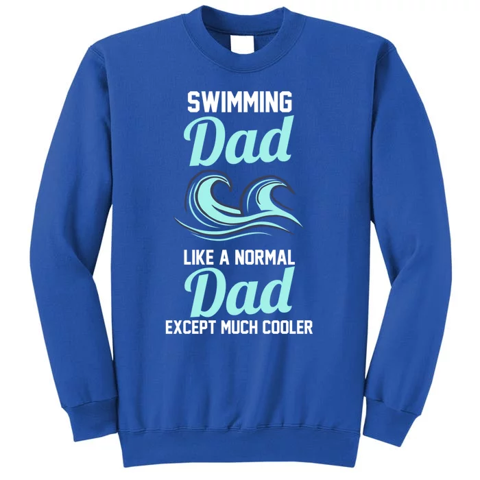 Swimming Dad Gift Sweatshirt