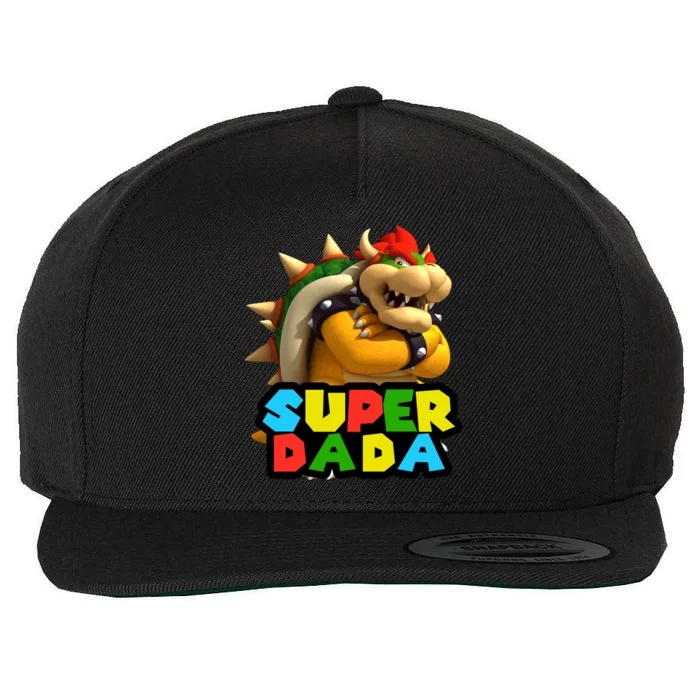 Super Dada Gamer Logo Wool Snapback Cap