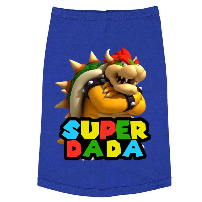 Super Dada Gamer Logo Doggie Tank