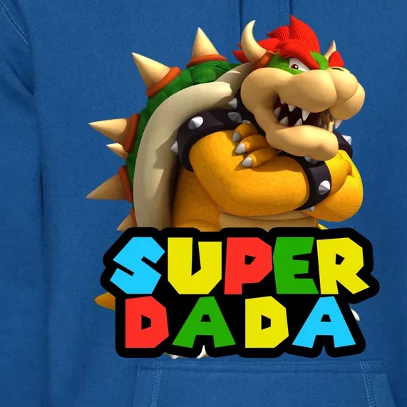 Super Dada Gamer Logo Premium Hoodie