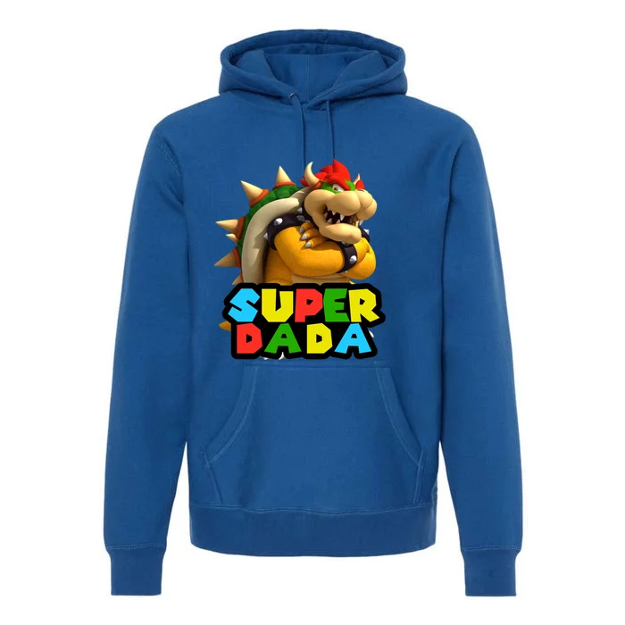 Super Dada Gamer Logo Premium Hoodie