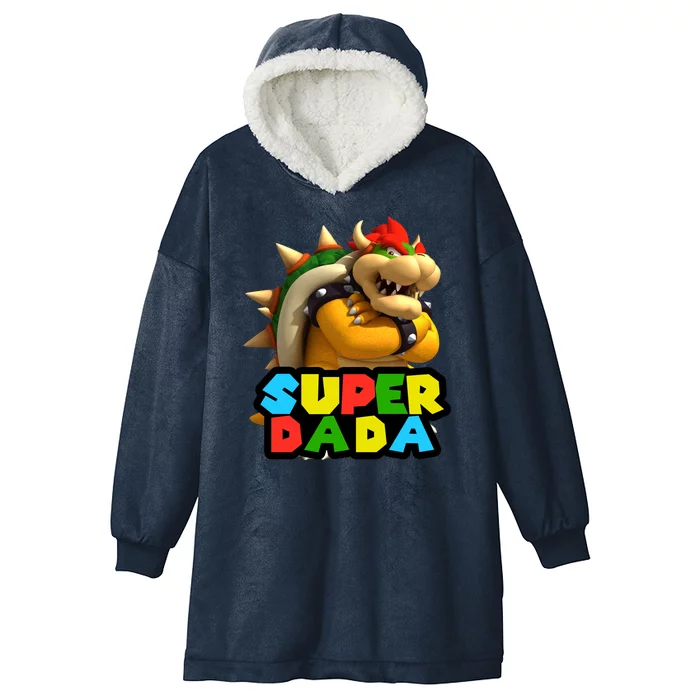 Super Dada Gamer Logo Hooded Wearable Blanket