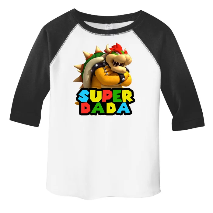 Super Dada Gamer Logo Toddler Fine Jersey T-Shirt